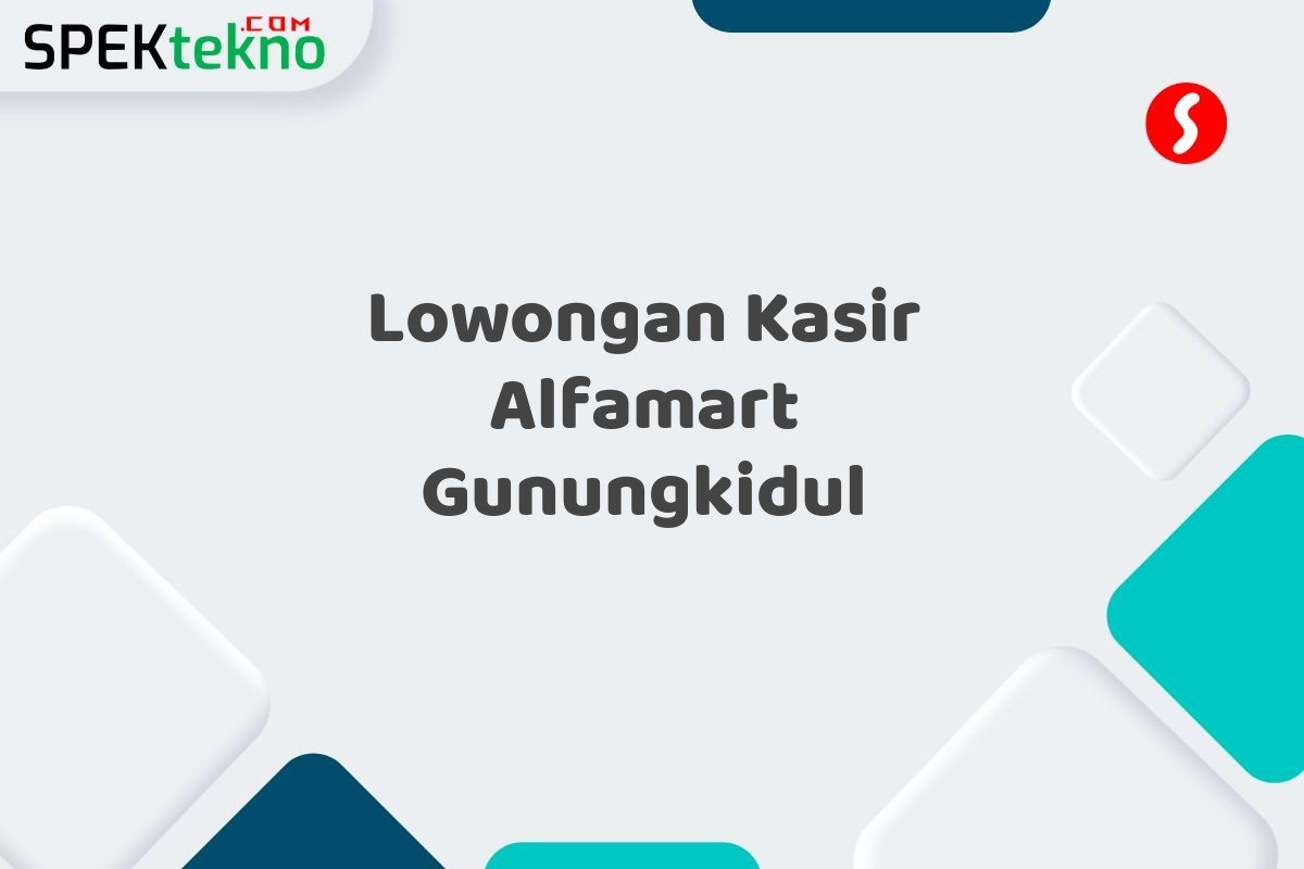Lowongan Kasir Alfamart Gunungkidul