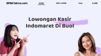 Lowongan Kasir Indomaret Di Buol
