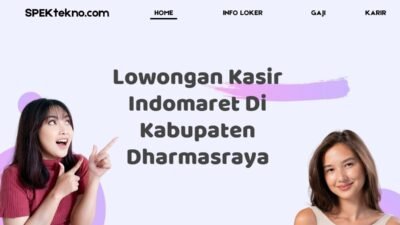 Lowongan Kasir Indomaret Di Kabupaten Dharmasraya