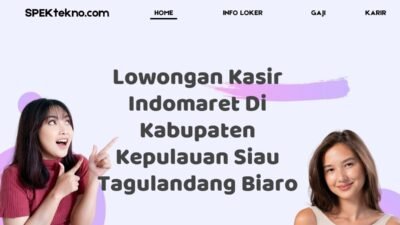 Lowongan Kasir Indomaret Di Kabupaten Kepulauan Siau Tagulandang Biaro