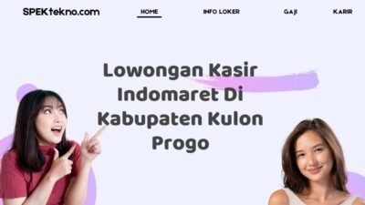 Lowongan Kasir Indomaret Di Kabupaten Kulon Progo