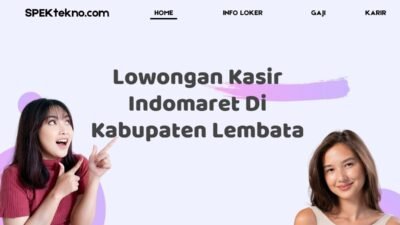 Lowongan Kasir Indomaret Di Kabupaten Lembata