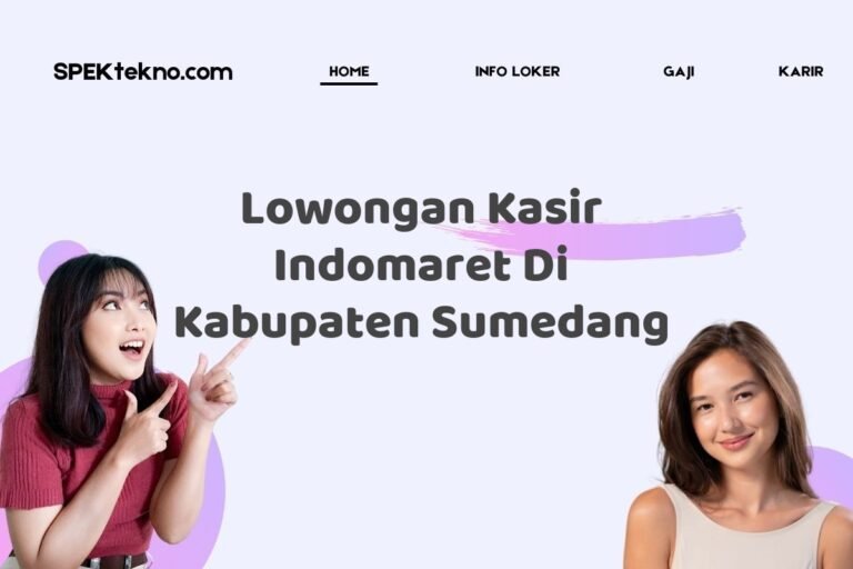 Lowongan Kasir Indomaret Di Kabupaten Sumedang