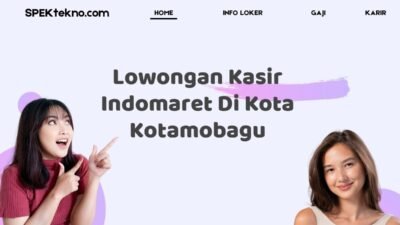 Lowongan Kasir Indomaret Di Kota Kotamobagu