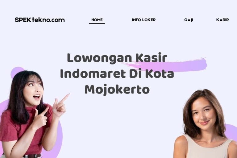 Lowongan Kasir Indomaret Di Kota Mojokerto