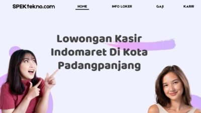 Lowongan Kasir Indomaret Di Kota Padangpanjang