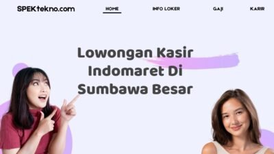 Lowongan Kasir Indomaret Di Sumbawa Besar