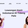 Lowongan Kasir Indomaret Di Tideng Pale
