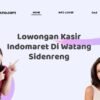Lowongan Kasir Indomaret Di Watang Sidenreng