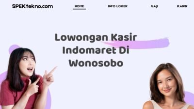 Lowongan Kasir Indomaret Di Wonosobo