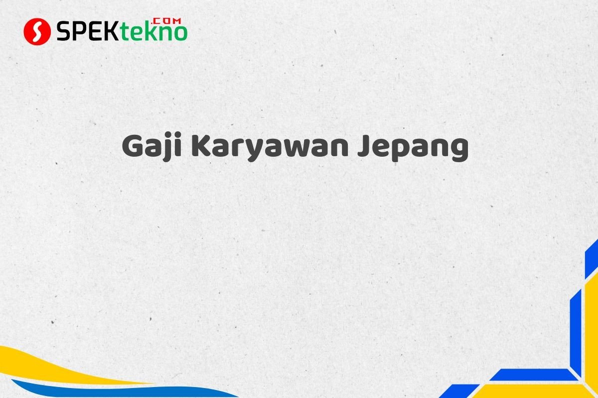 Gaji Karyawan Jepang