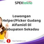Lowongan Helper/Picker Gudang Alfamidi Di Kabupaten Sekadau