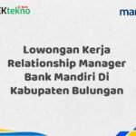 Lowongan Kerja Relationship Manager Bank Mandiri Di Kabupaten Bulungan