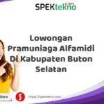 Lowongan Pramuniaga Alfamidi Di Kabupaten Buton Selatan