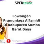 Lowongan Pramuniaga Alfamidi Di Kabupaten Sumba Barat Daya