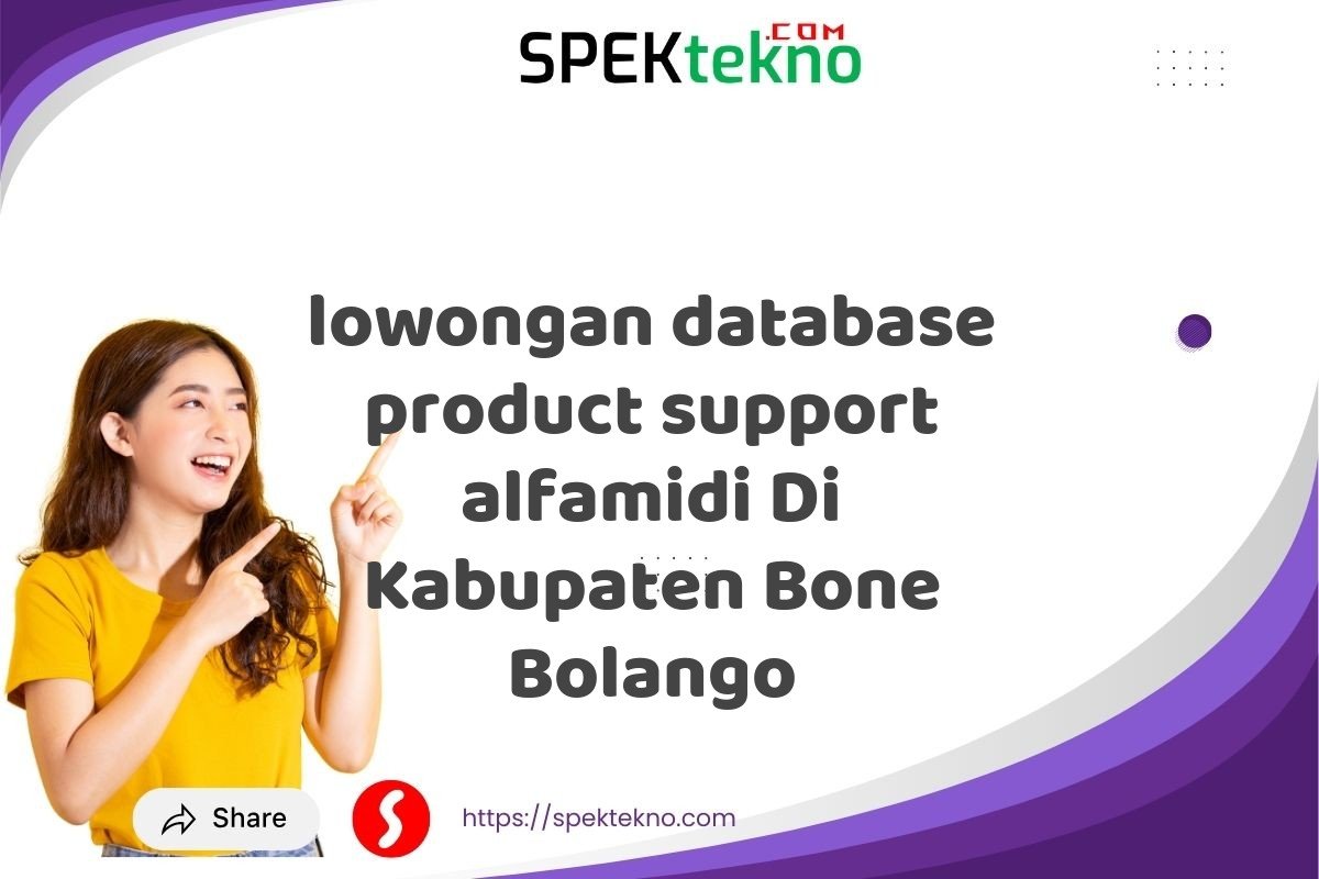 lowongan database product support alfamidi Di Kabupaten Bone Bolango
