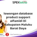 lowongan database product support alfamidi Di Kabupaten Maluku Barat Daya