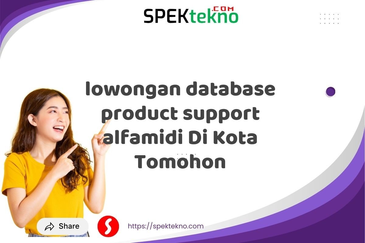 lowongan database product support alfamidi Di Kota Tomohon