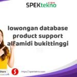 lowongan database product support alfamidi bukittinggi