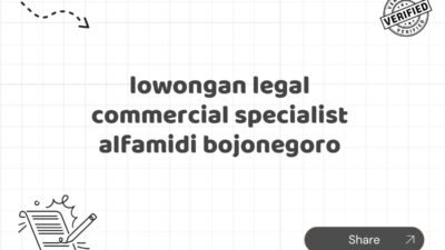 lowongan legal commercial specialist alfamidi bojonegoro