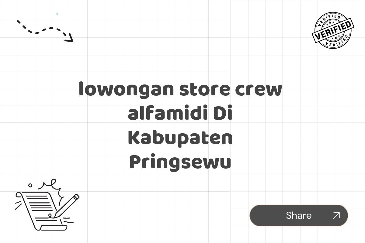 lowongan store crew alfamidi Di Kabupaten Pringsewu