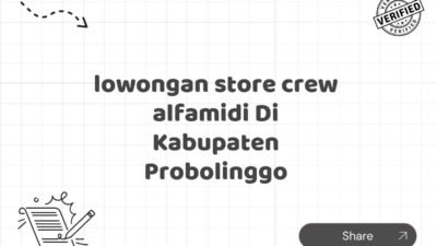 lowongan store crew alfamidi Di Kabupaten Probolinggo