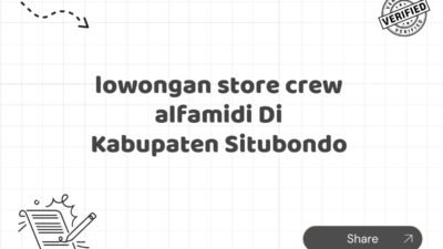 lowongan store crew alfamidi Di Kabupaten Situbondo