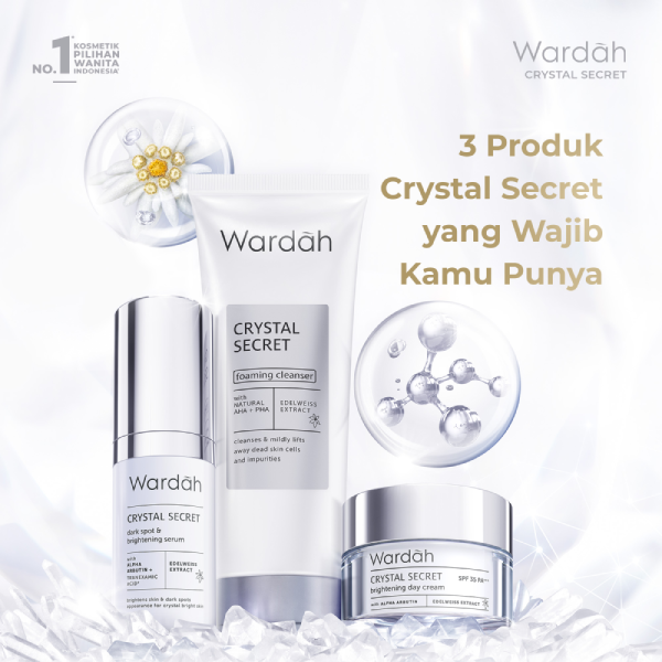Manfaat Facial Wash Wardah Crystal Secret
