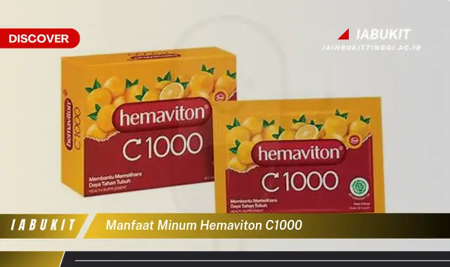 Hemaviton Rahasia Tubuh Bugar Prima? Buktinya di Sini!