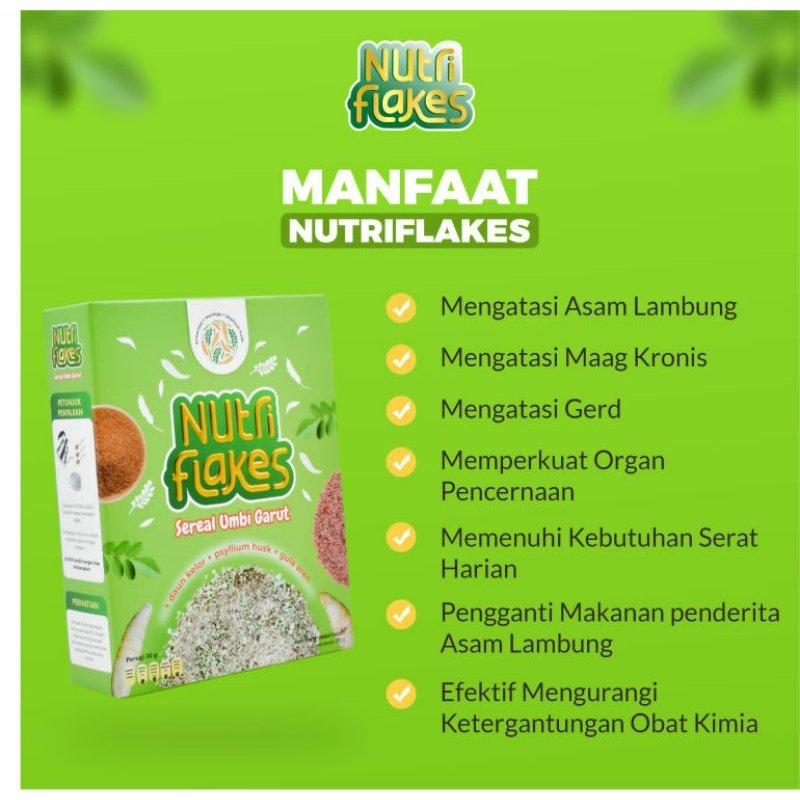 Rahasia Tubuh Sehat Bugar dengan Nutriflakes?