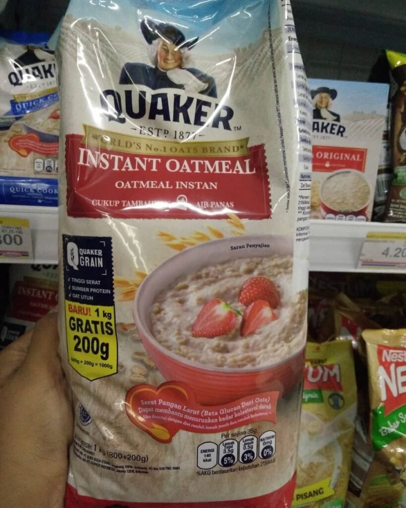 Manfaat Quaker Oat Merah